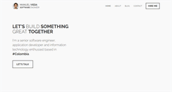 Desktop Screenshot of manuelvieda.com